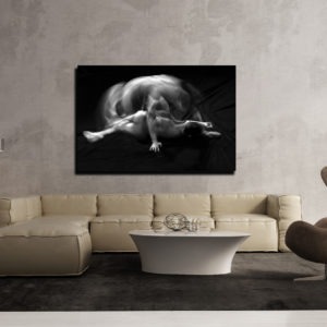 photographie en noir et blanc de couple nu du photographe alain schwarzstein en vente dans le store de la galerie22