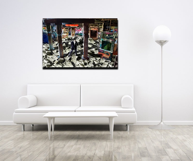 photographie street art disponible dans le store de la galerie 22