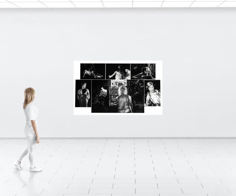montage of black and white photos by alain schwarzstein available in the gallery's store22