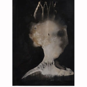 contemporary paper painting by Jean-Luc Guin'Amant