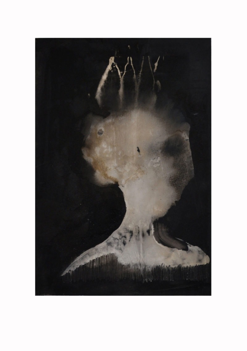 papier contemporain peinture de Jean-Luc Guin'Amant
