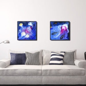 peinture acrylique d enrique mestre jaime en vente dans le store de la galerie22 in situ
