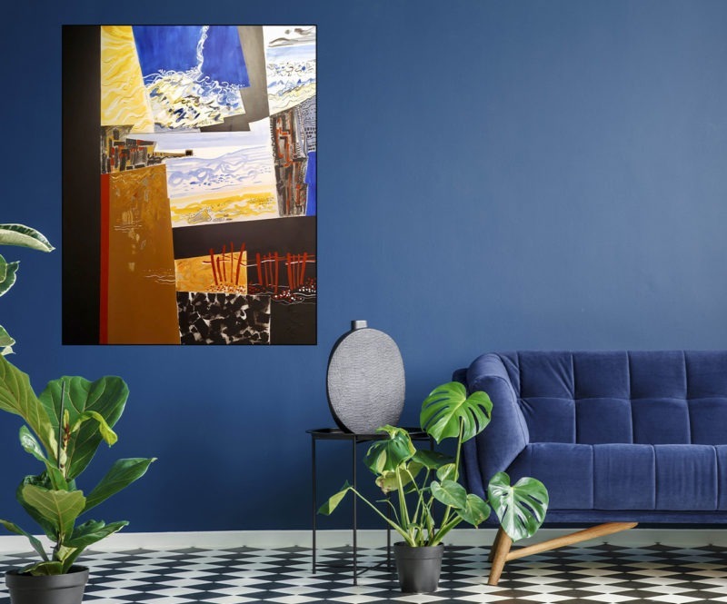 acrylique sur toile de Danielle Prijikorski art contemporain art moderne en vente dans la boutique de la galerie22