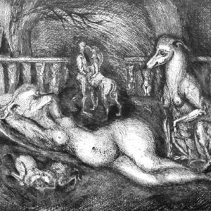 etching, drypoint, aquatint by Monique Flosi on sale in the online shop of the gallery 22 contemporain