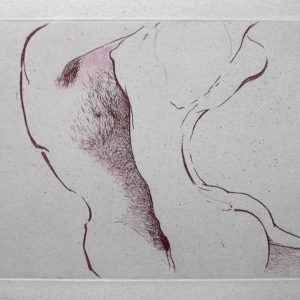 etching on paper by Monique Flosi to buy in the store of the gallery 22 contemporain