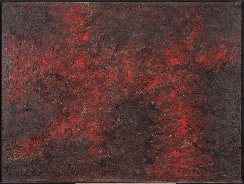 peinture abstraite , huile sur toile de jean-marie zazzi en vente dans la boutique en ligne de la galerie 22.