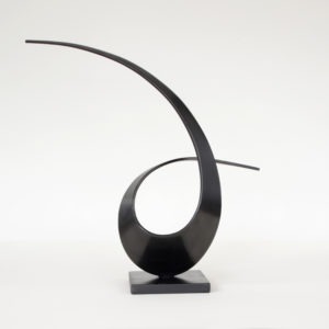 contemporary metal sculpture by francis guerrier available for sale in the official shop of gallery 22