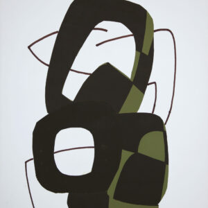 contemporary collage on paper by raymond guerrier painter available in the online shop of the gallery22