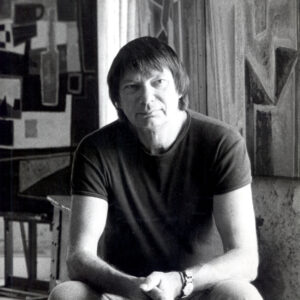 portrait of french painter raymond guerrier