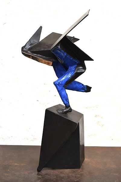 sculpture en bronze de julien allegre artiste sculpteur