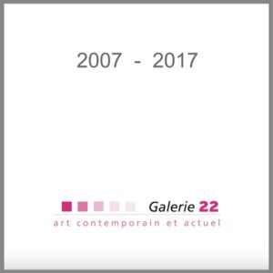 book of the 10 years of galerie 22