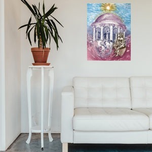 print of Monique Flosi available in the store of the gallery 22 contemporain
