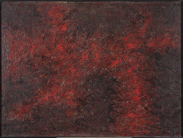 abstract painting, oil on canvas of jean-marie zazzi on sale in the online shop of gallery 22.