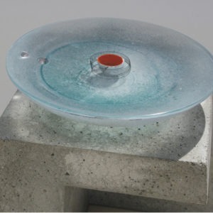 contemporary glass and concrete sculpture by christian von sydow for sale in the gallery's online shop22
