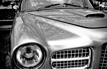 facel vega automobile photography aluminium print for sale in the blind of gallery 22.