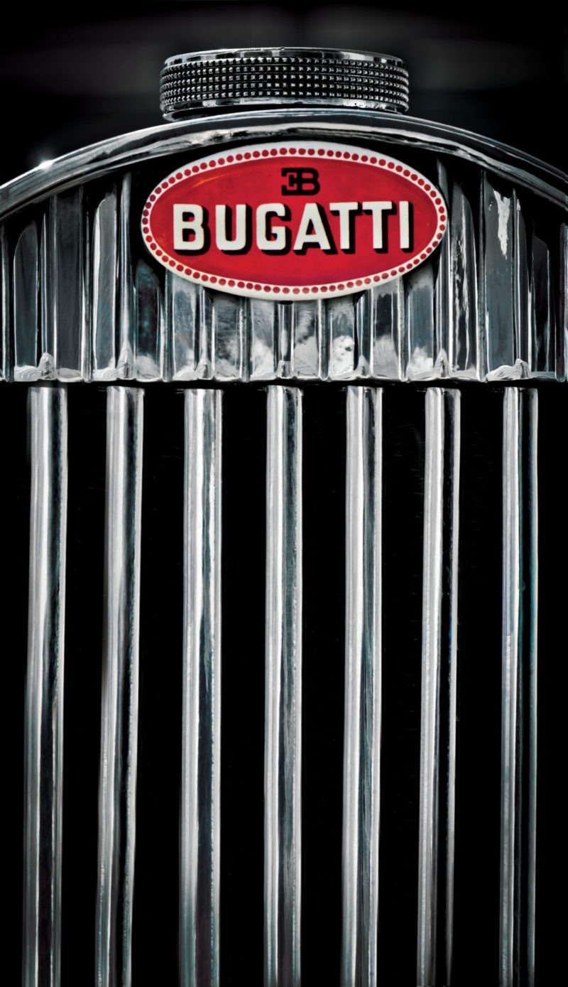 bugatti automobile photography, aluminium print for sale in the gallery 22 store.