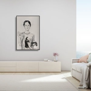 peinture acrylique sur papier de sveta marlier en vente dans le store de la galerie22