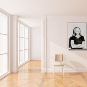 peinture acrylique sur papier de sveta marlier en vente dans le store de la galerie22