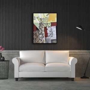 peinture acrylique sur toile couleur terre de danielle prijikorski en vente dans le store de la galerie 22