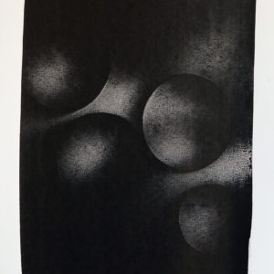 encre de chine sur papier noir et blanc de thomas de vuillefroy