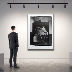 encre de chine sur papier noir et blanc de thomas de vuillefroy in situ
