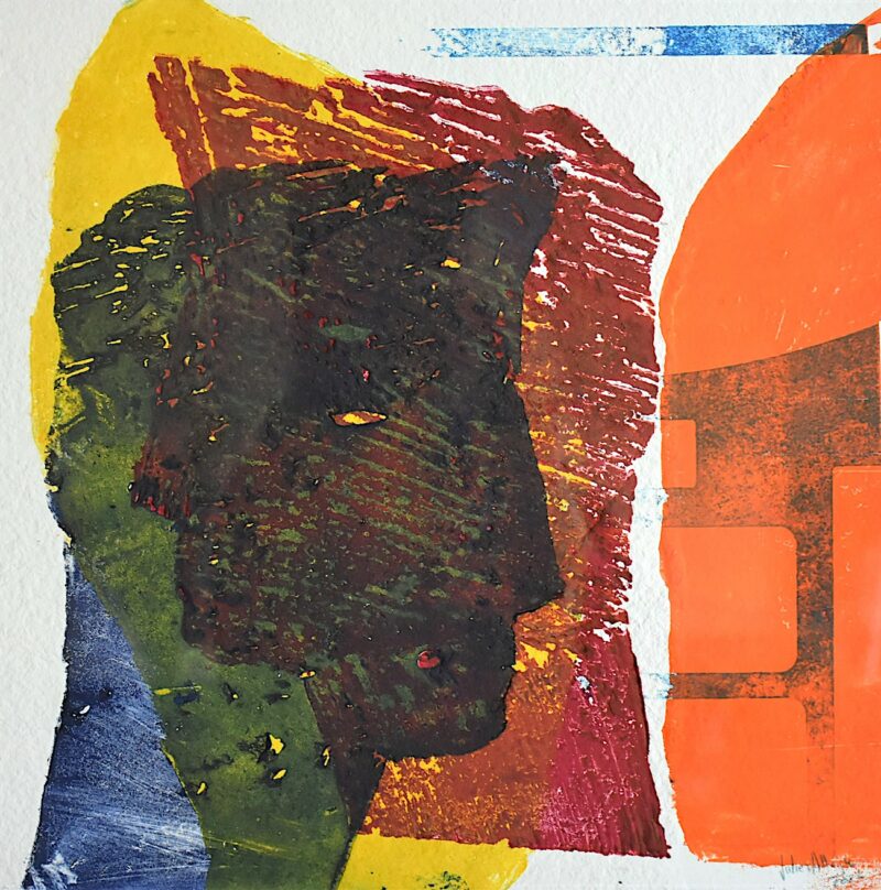 gravure contemporaine sur filtre à vin de julien allegre