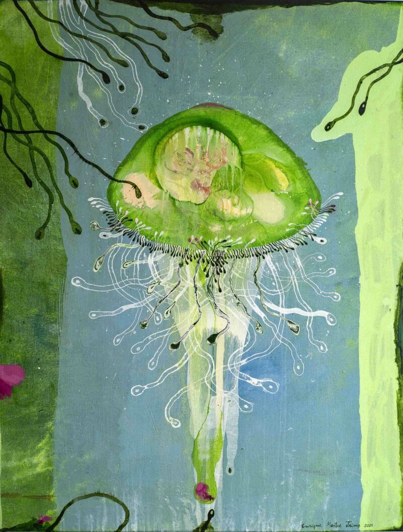 peinture acrylique sur toile d enrique mestre-jaime artiste peintre de la galerie22