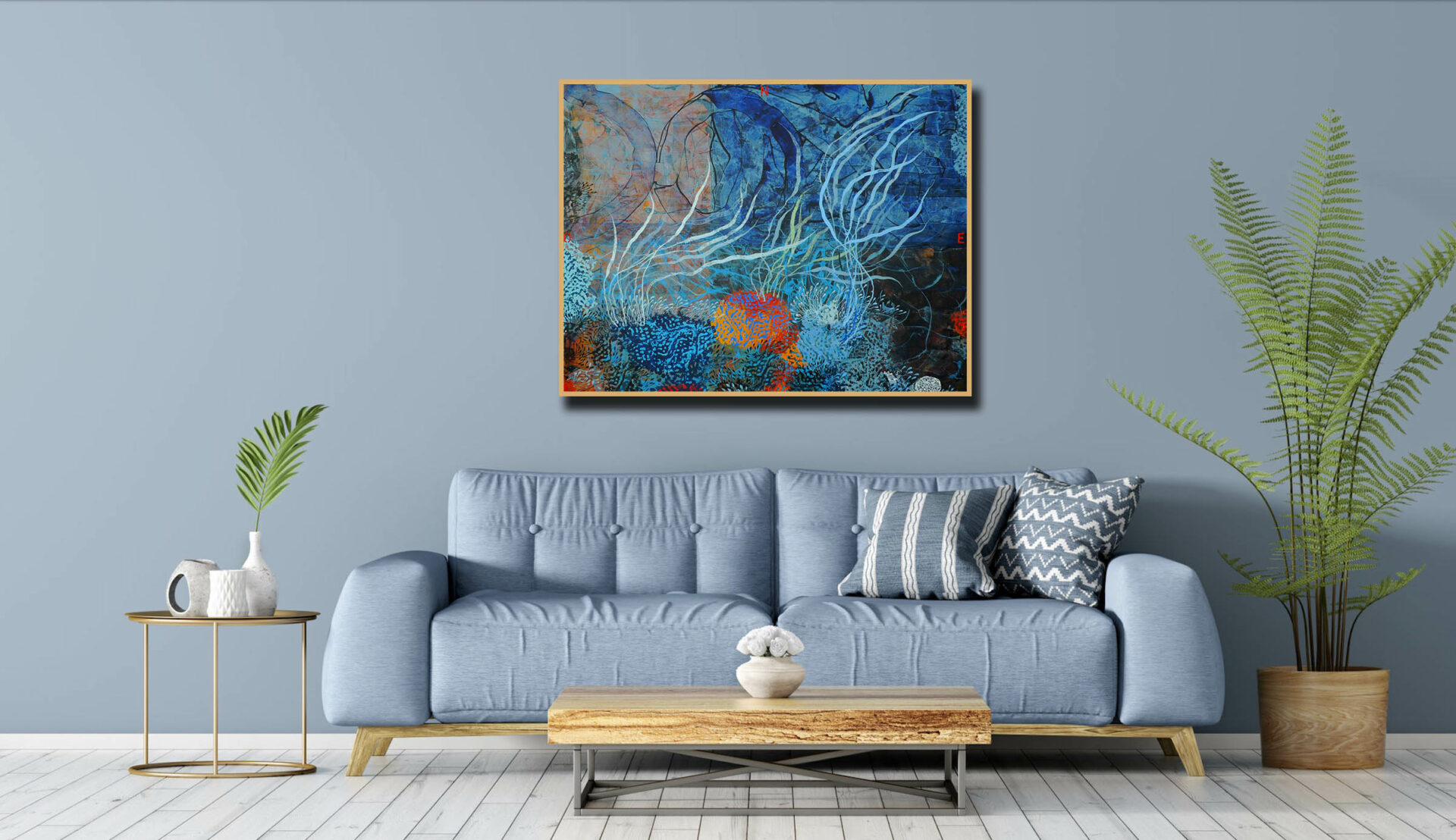 peinture acrylique sur toile d enrique mestre-jaime artiste peintre de la galerie22 in situ