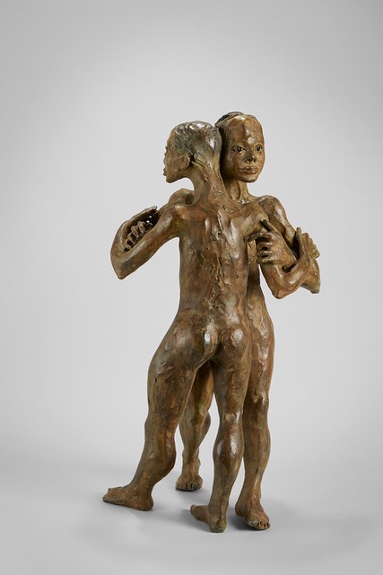 sculpture figurative en bronze de ruta jusionyte